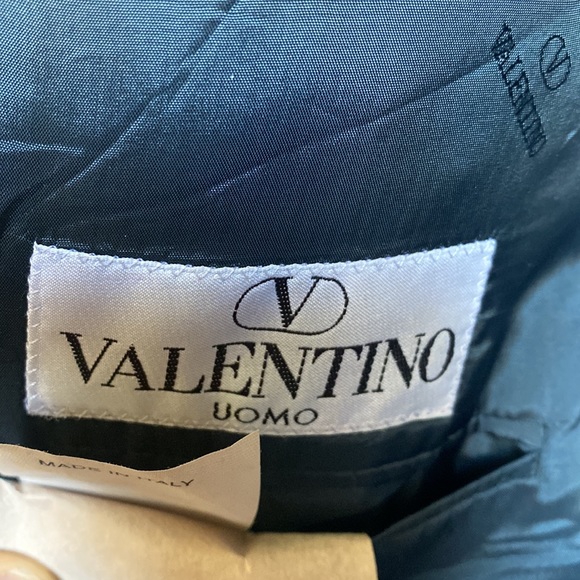 VALENTINO MEN BLAZER, NAVY BLUE COLOR, SIZE 42.5R. - Picture 4 of 13